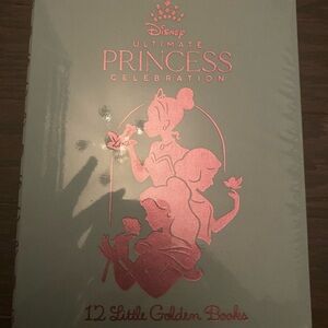 Disney Ultimate Princess Celebration Book Set - Pink and Gold